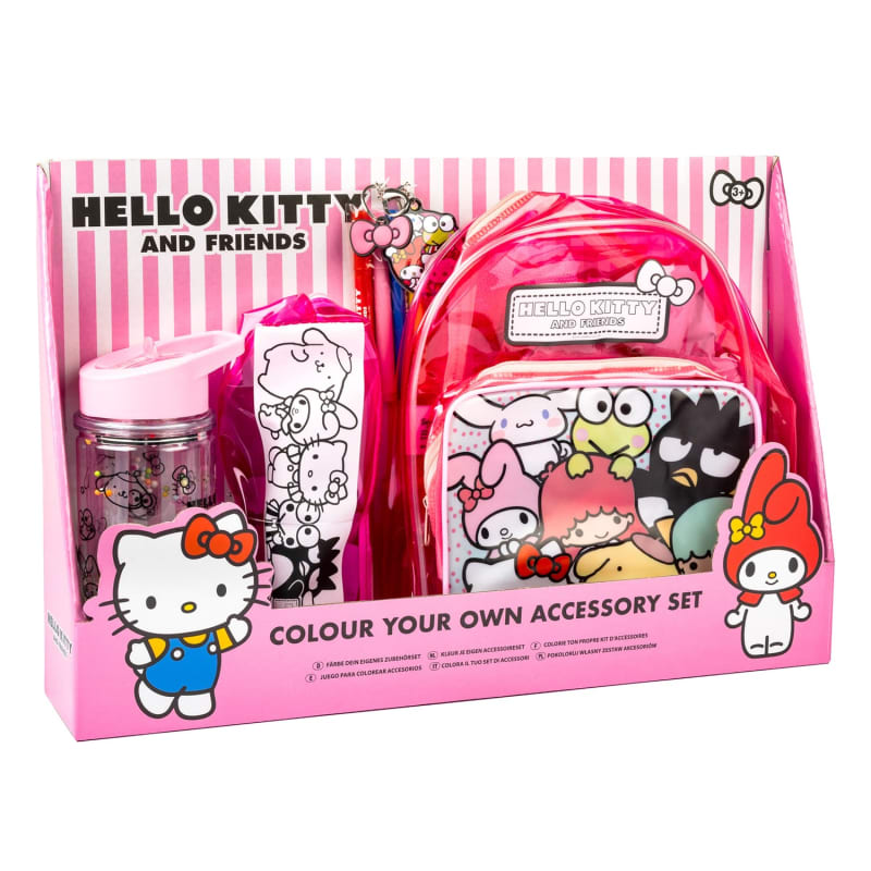 Hello Kitty Colour Your Own Accessory Set | Arts & Crafts | B&M