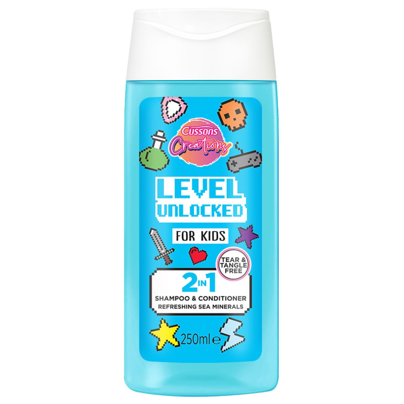 Cussons Creations 2 in 1 Shampoo & Conditioner - Level Unlocked
