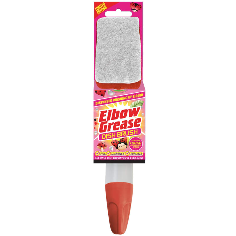 Elbow Grease Dish Brush - Love Bug Edition