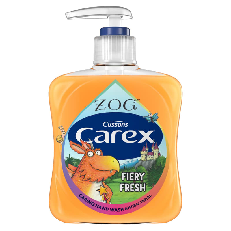 Carex Antibacterial Hand Wash 250ml - Zog - Fiery Fresh