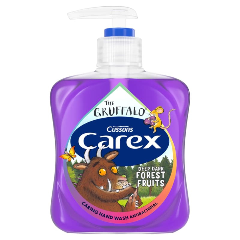Carex Antibacterial Hand Wash 250ml - Gruffalo - Deep Dark Forest Fruits