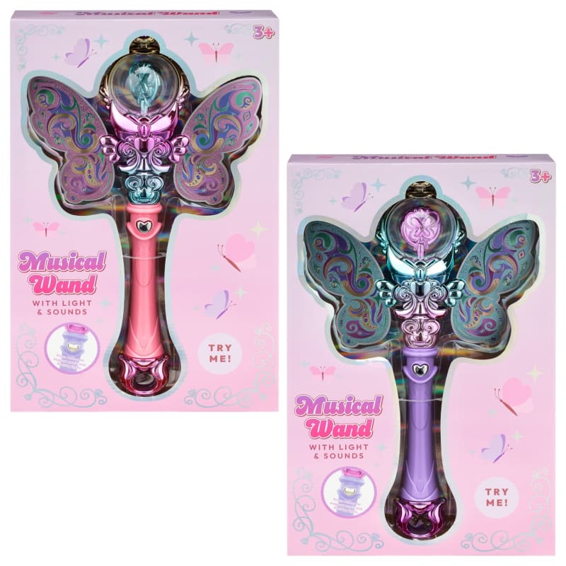 Musical Wand - Purple | Dolls & Accessories | B&M