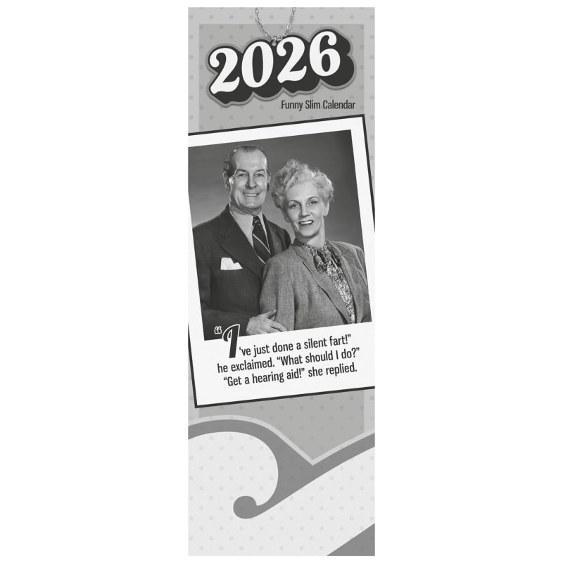 thumbnail image 2 of 2026 Only Fools And Horses Slim Calendar - Official BBC Product - Cushty! 2 of 6