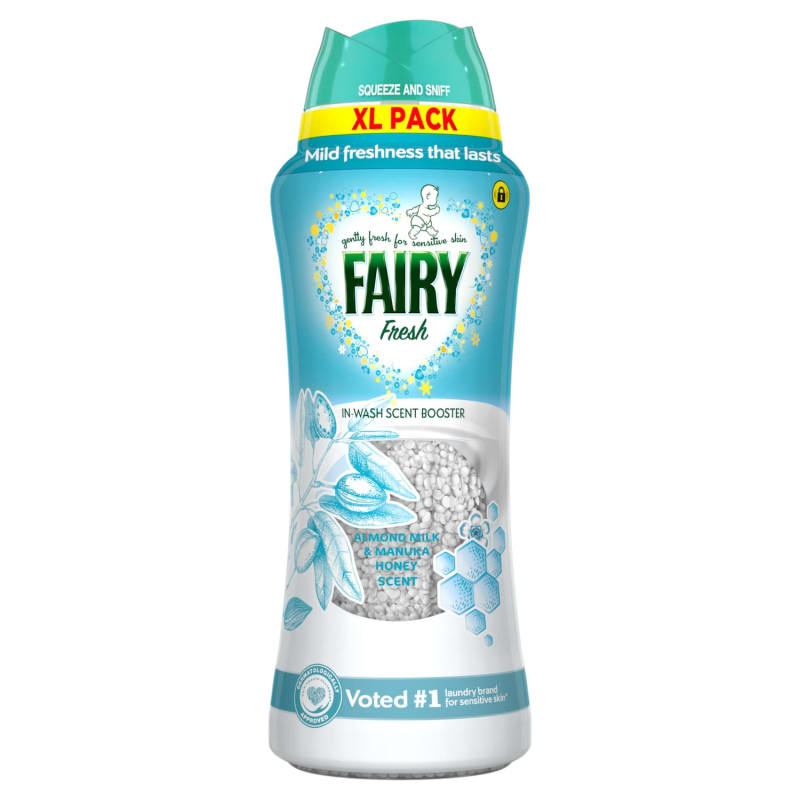 Fairy In Wash Scent Booster 495g - Almond Milk & Manuka Honey | Fabric ...