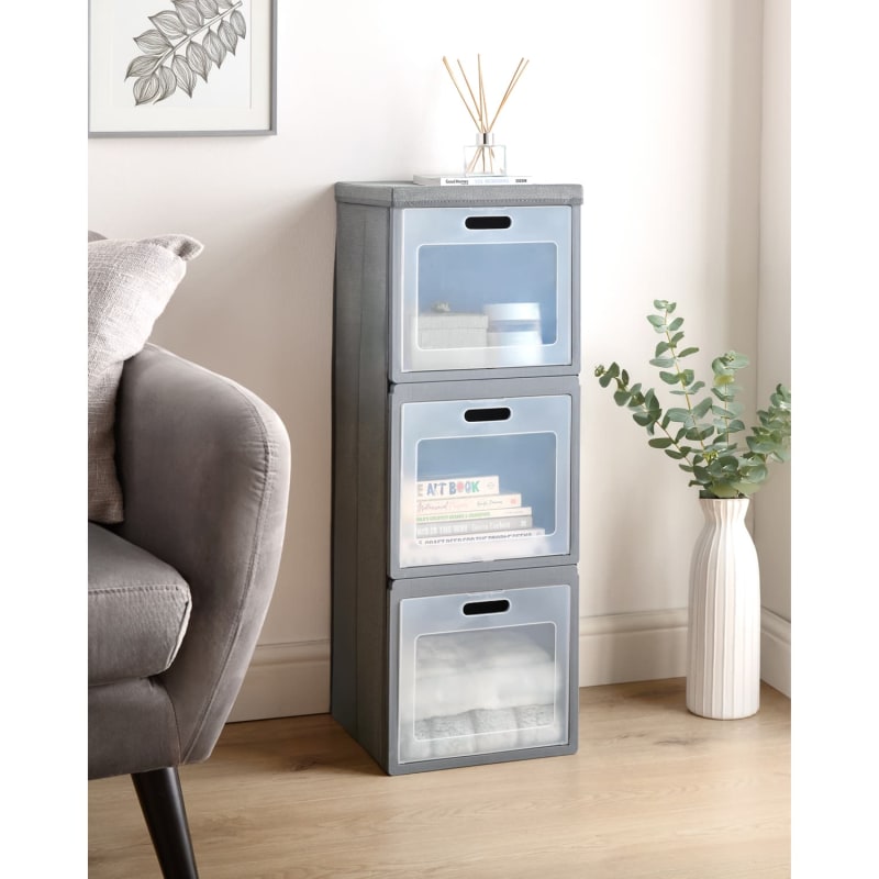 Spaceways Foldable Storage Box | Furniture - B&M