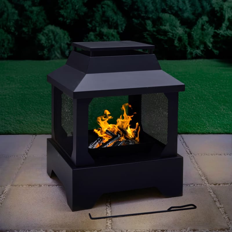 Winchester Fireplace Log Burner | Chimineas - B&M