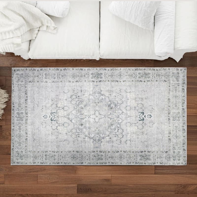 Home Collection Vintage Rug- Cream | Rugs | B&M