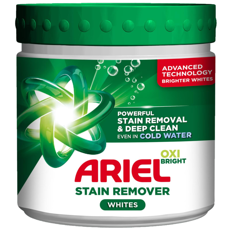Ariel Stain Remover 500g - Whites | Stain Removers | B&M