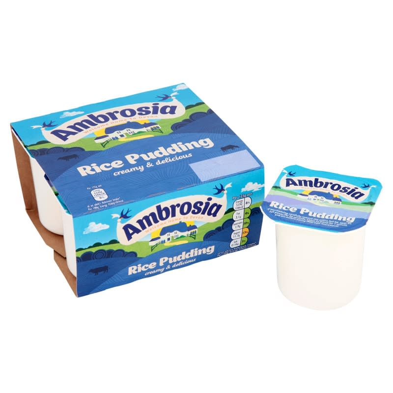 Ambrosia Rice Pudding 4 x 125g