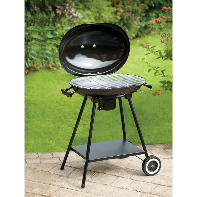 Oval Kettle BBQ Barbecues & Outdoor Cooking B&M Stores