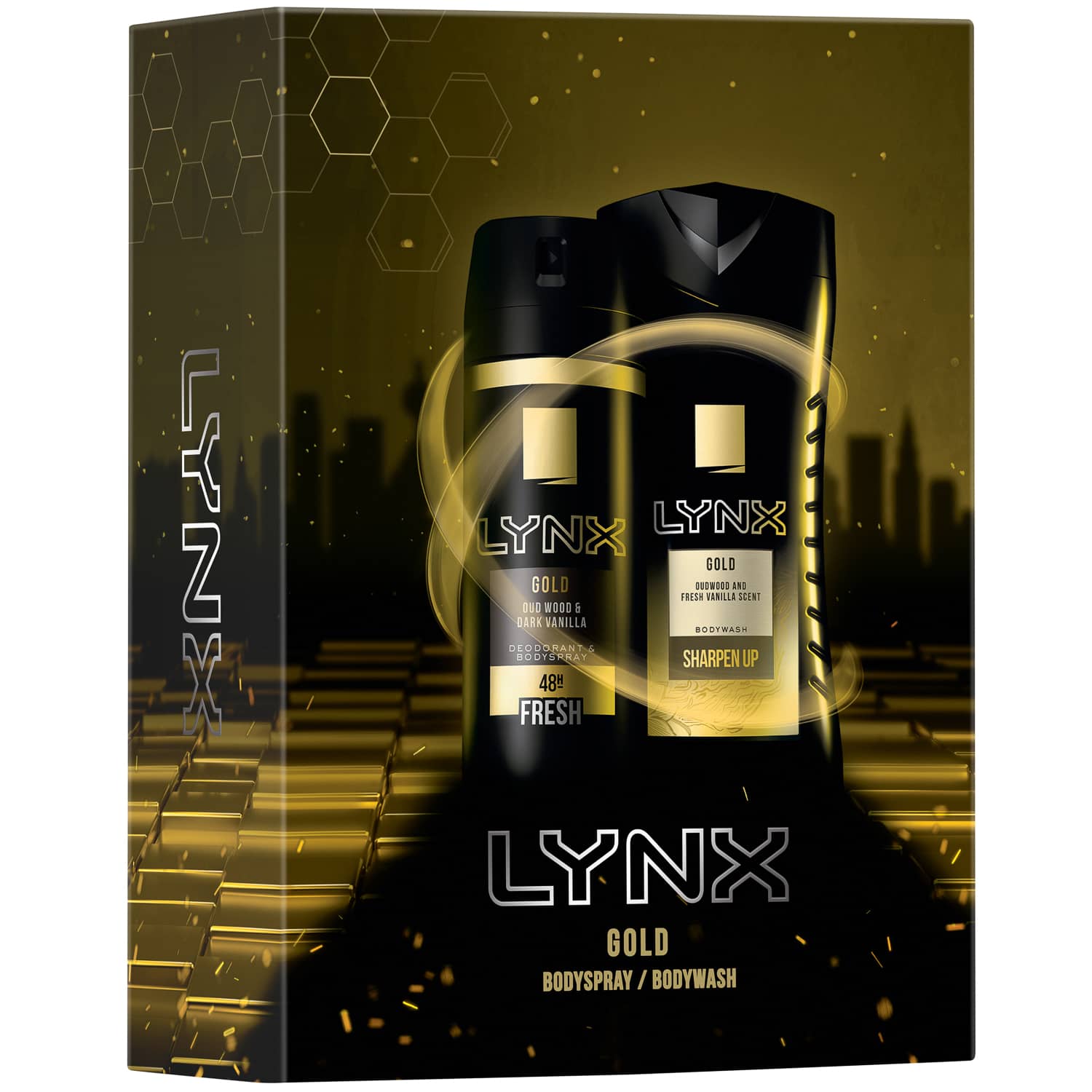 Lynx Gold Duo Gift Set 2pc Gift Sets B&M