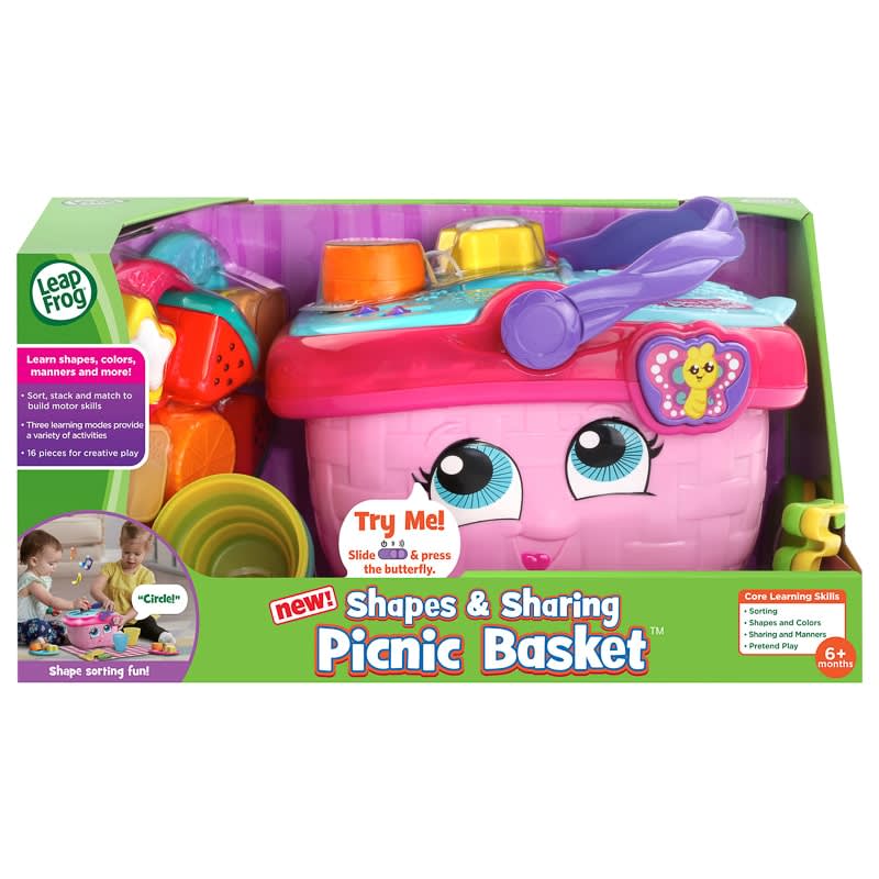 LeapFrog Shapes & Sharing Picnic Basket