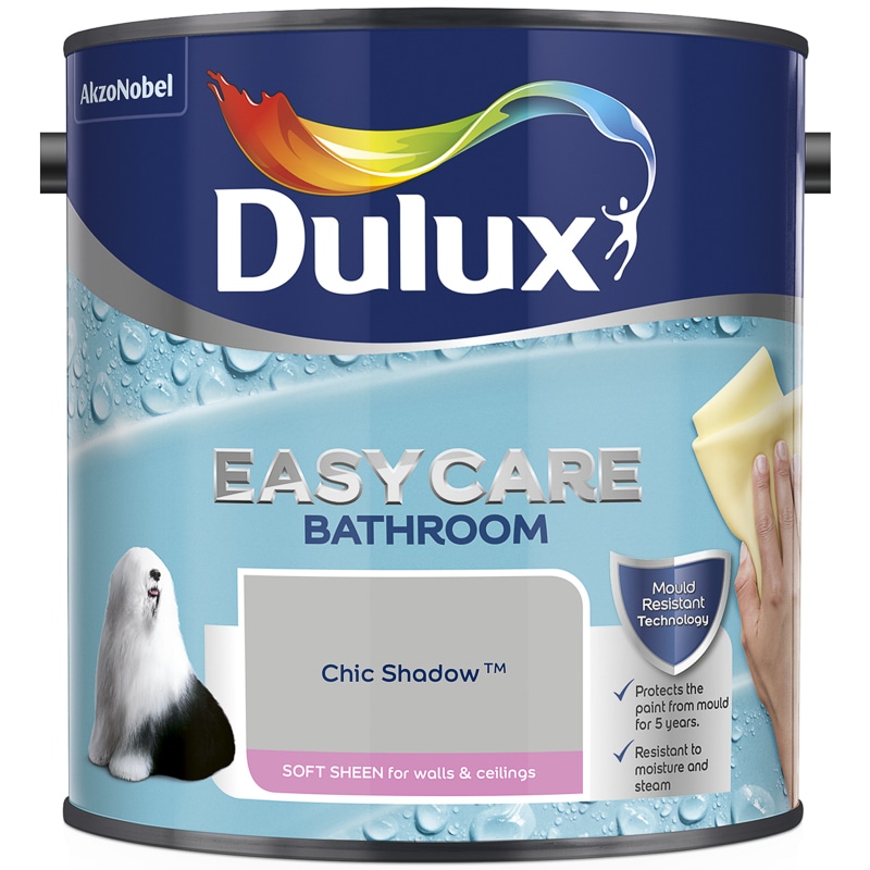Dulux Bathroom Soft Sheen Chic Shadow 2.5L