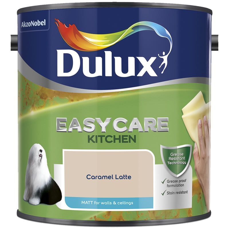 Dulux Easycare Kitchen Matt Caramel Latte 2.5L