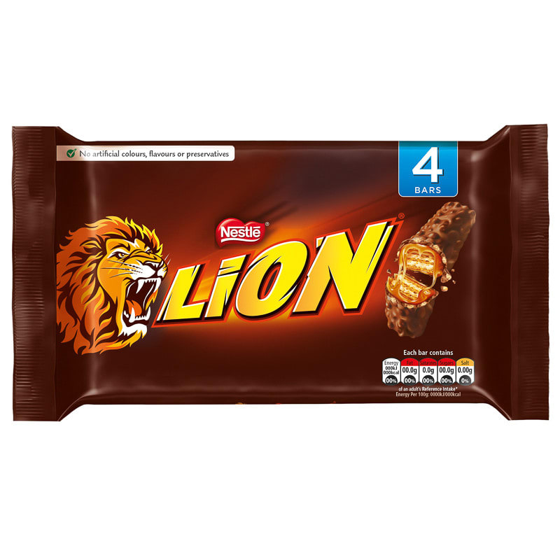 Nestle Lion Bar 4pk