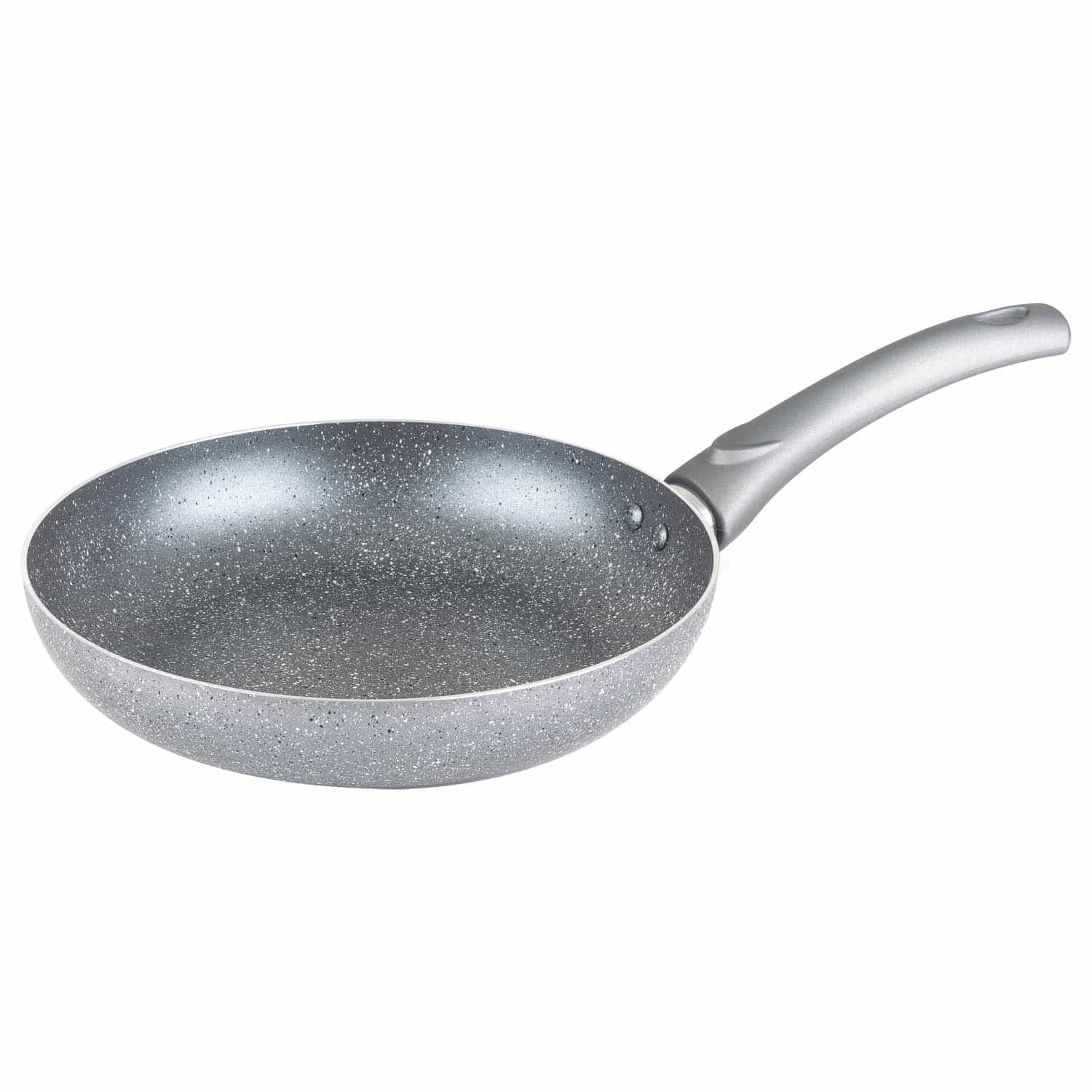 Russell Hobbs Metallic Marble Frying Pan 24cm Cookware B&M