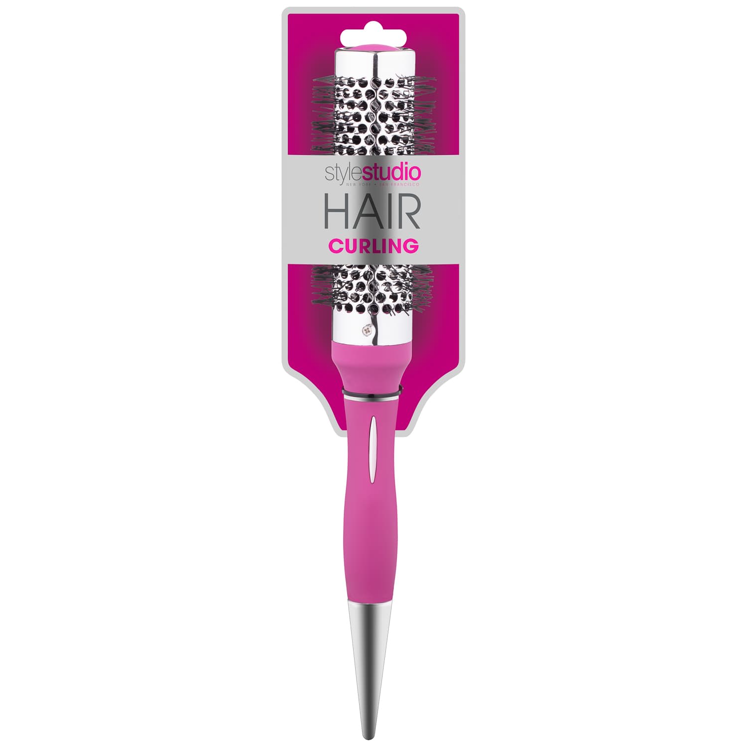 Style Studio Curling Radial Hair Brush Hair Brush B&M