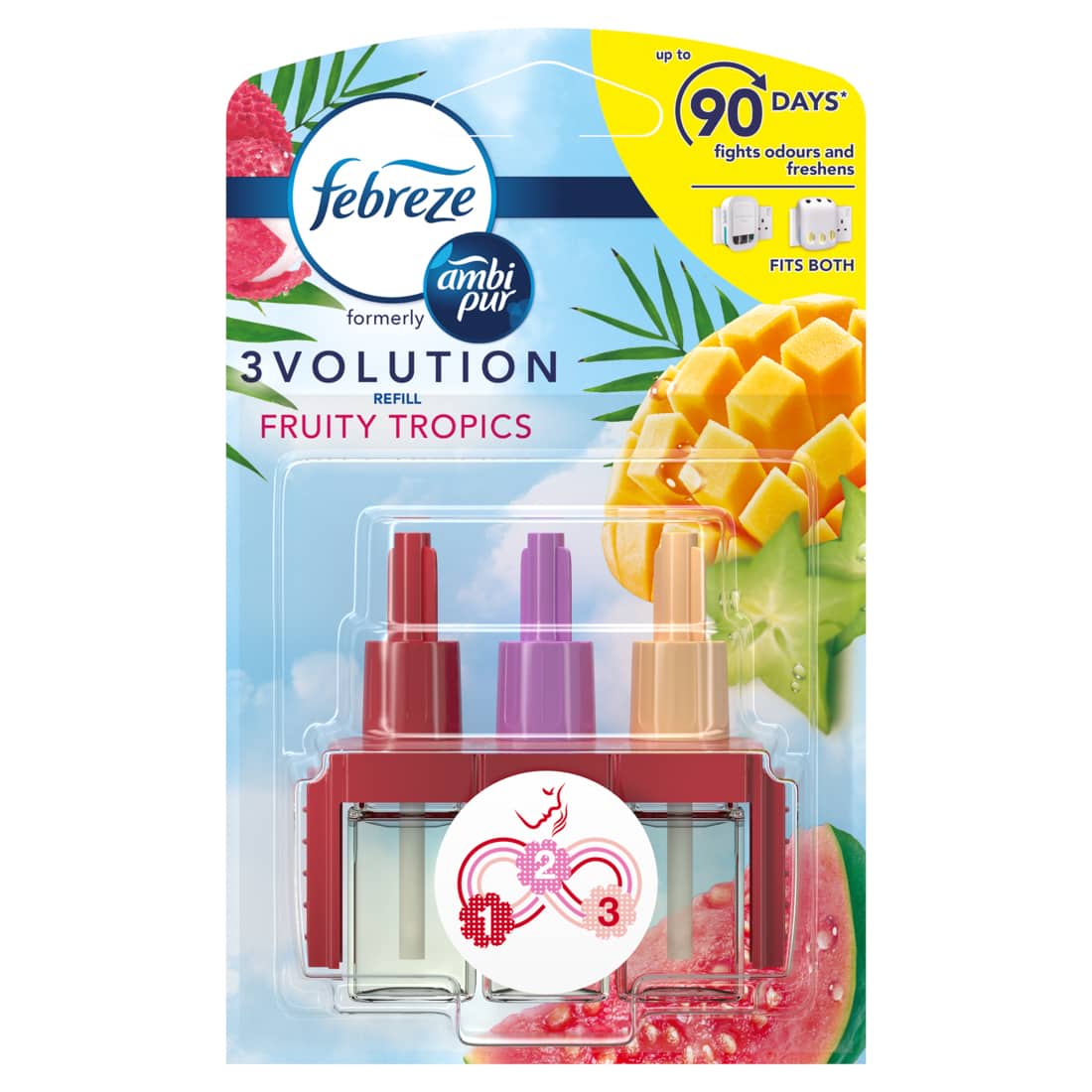 Febreze 3Volution PlugIn Refill Fruity Tropics Air Fresheners B