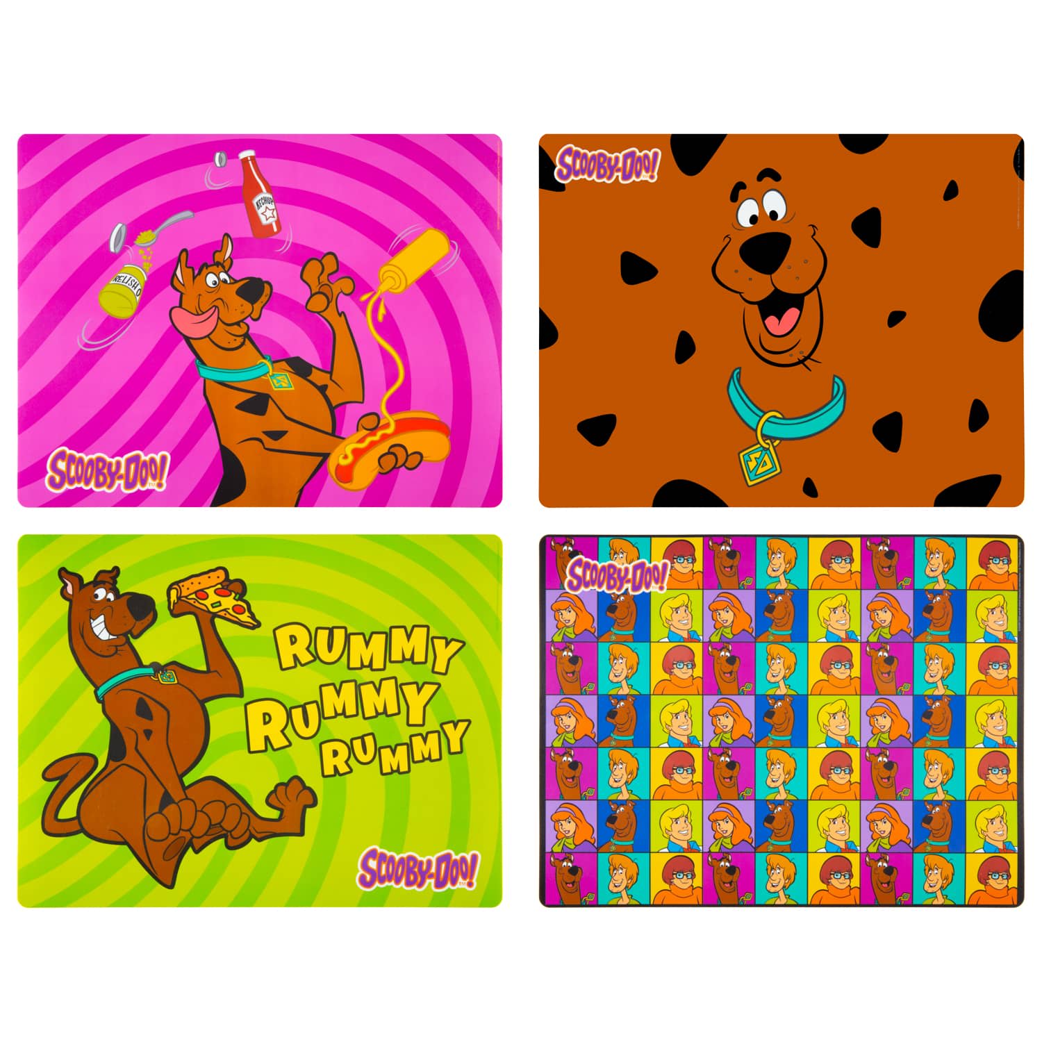 Scooby Doo Pet Placemat Multi Pets Dog Bowls B M