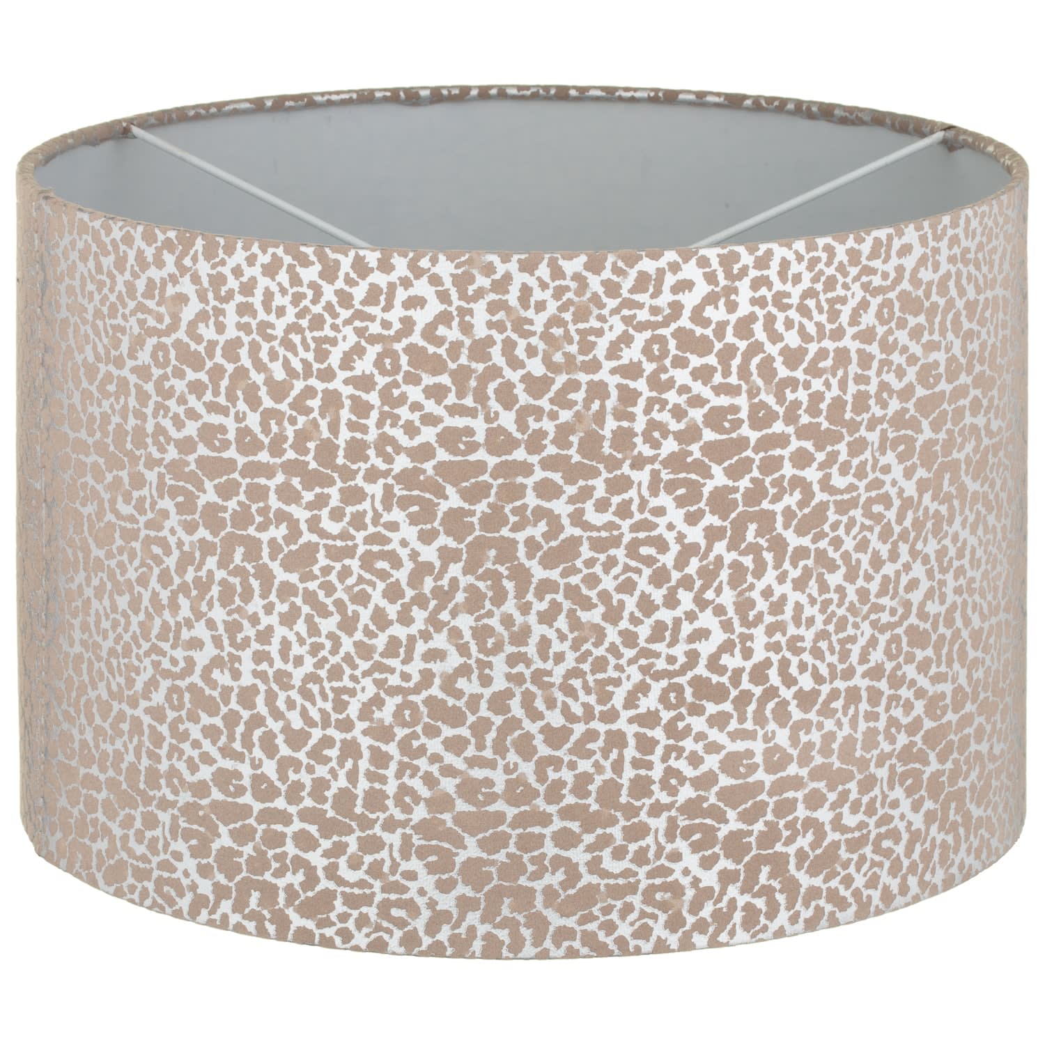 Leopard Print Metallic Light Shade - Blush | Home | Lighting - B&M