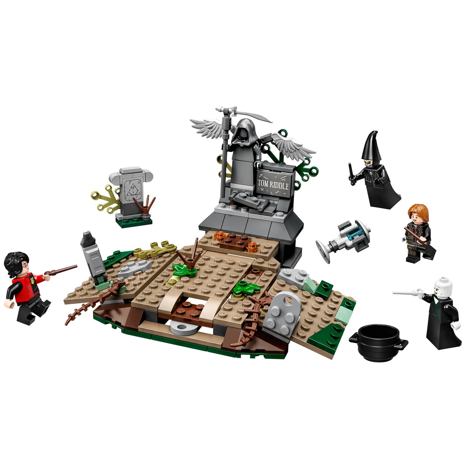 Lego Harry Potter The Rise Of Voldemort Construction Toys B M