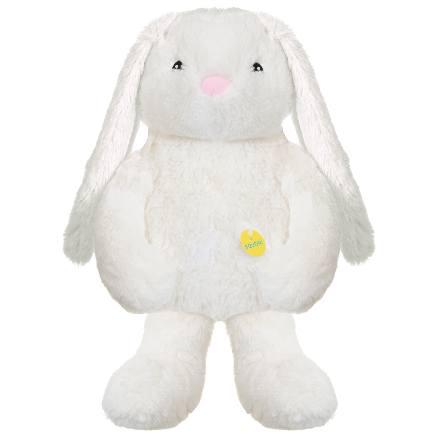 Easter Bunny Cuddly Dog Toy White Pets Dog Toys B&M