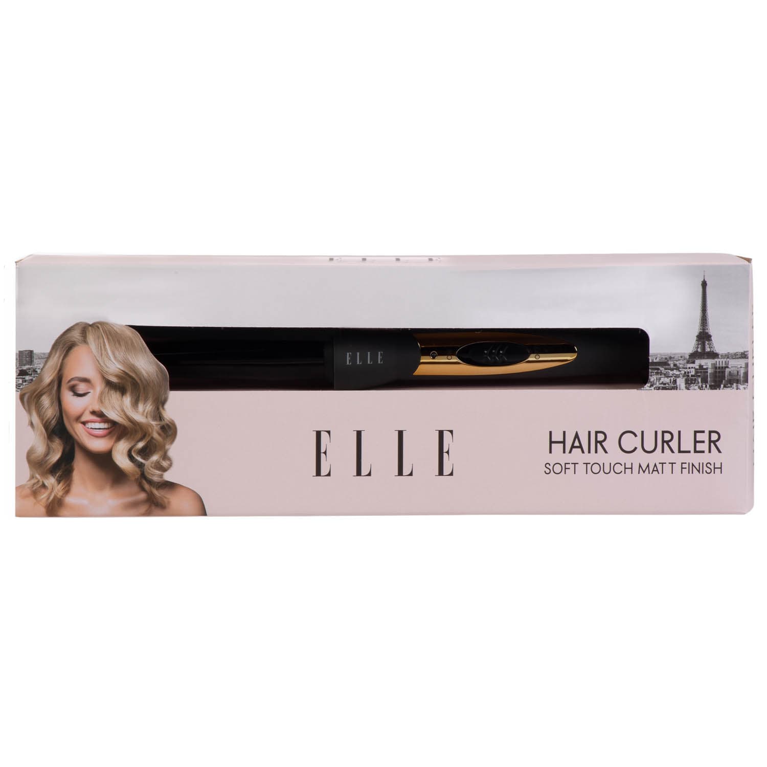 ELLE Hair Curler Black Beauty Electricals B&M Stores