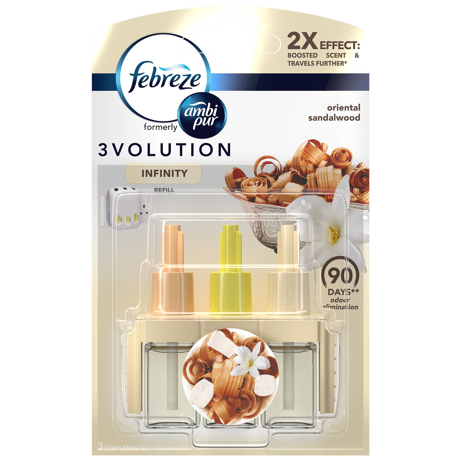 Febreze 3Volution Plug-In Refill - Oriental Sandalwood | Home - B&M