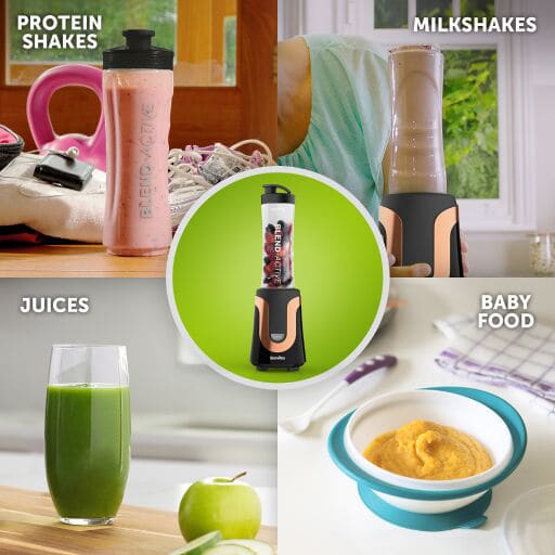 Breville Blend Active Black & Rose Gold Cheap Blenders B&M Stores