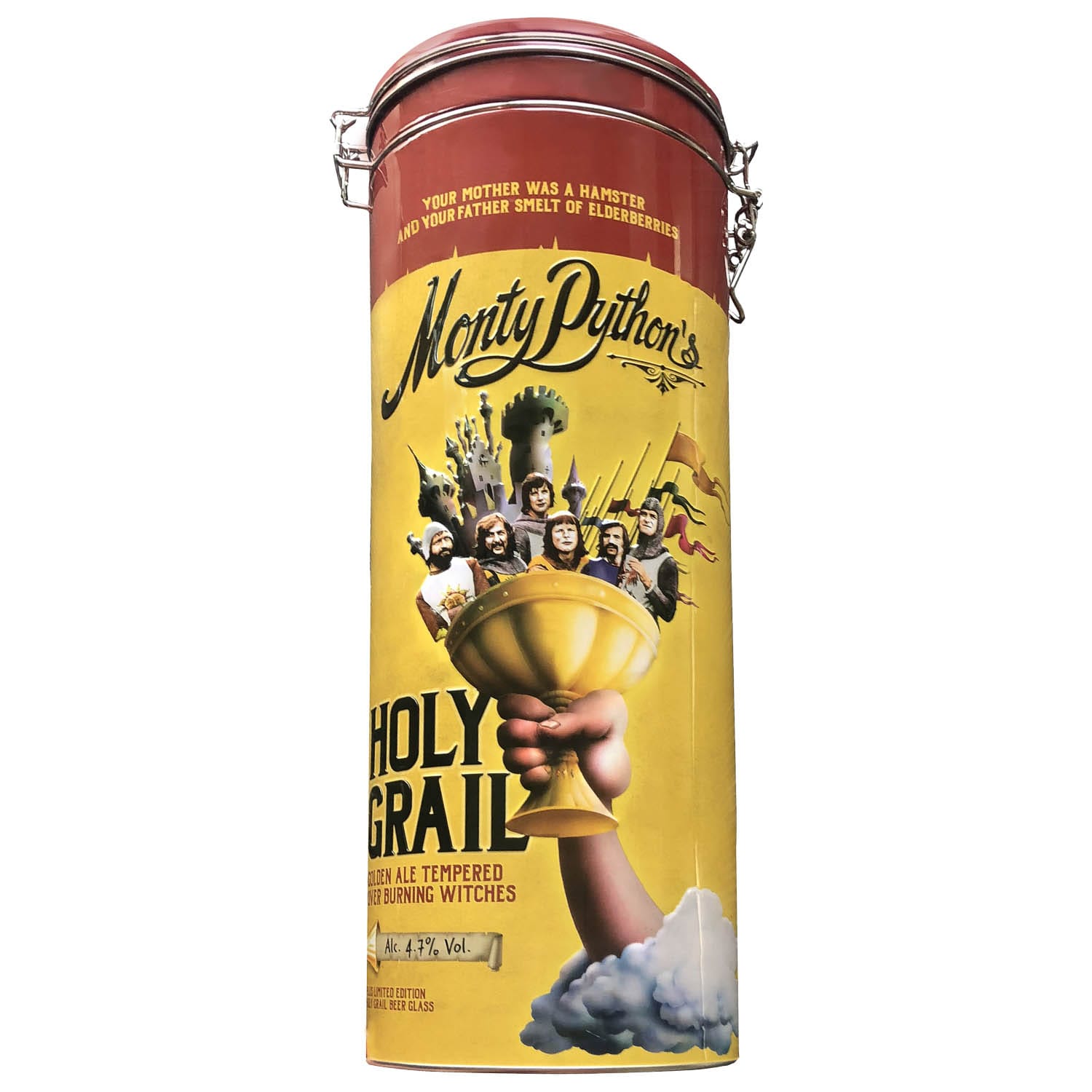 Monty Python's Holy Grail Beer Tin Set | Alcohol Gift Sets - B&amp;M
