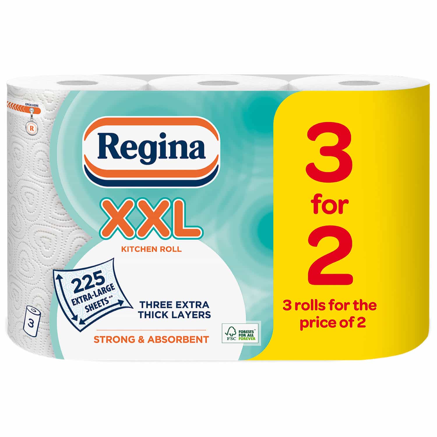 regina xxl kitchen roll tesco