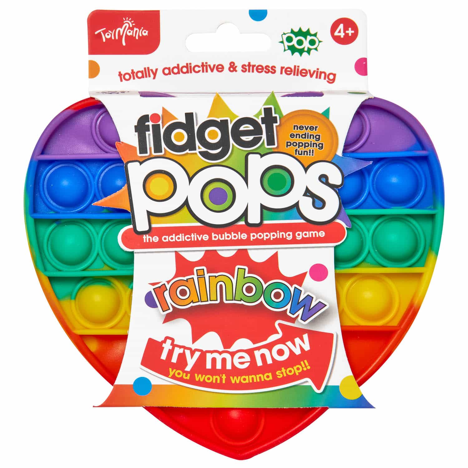 Fidget Toy Pops Glow in the Dark 