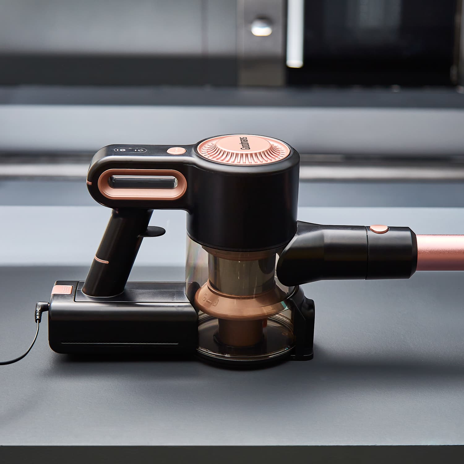 Goodmans 3 in 1 Cordless Vacuum Rose Gold Vacuum Cleaners B&M