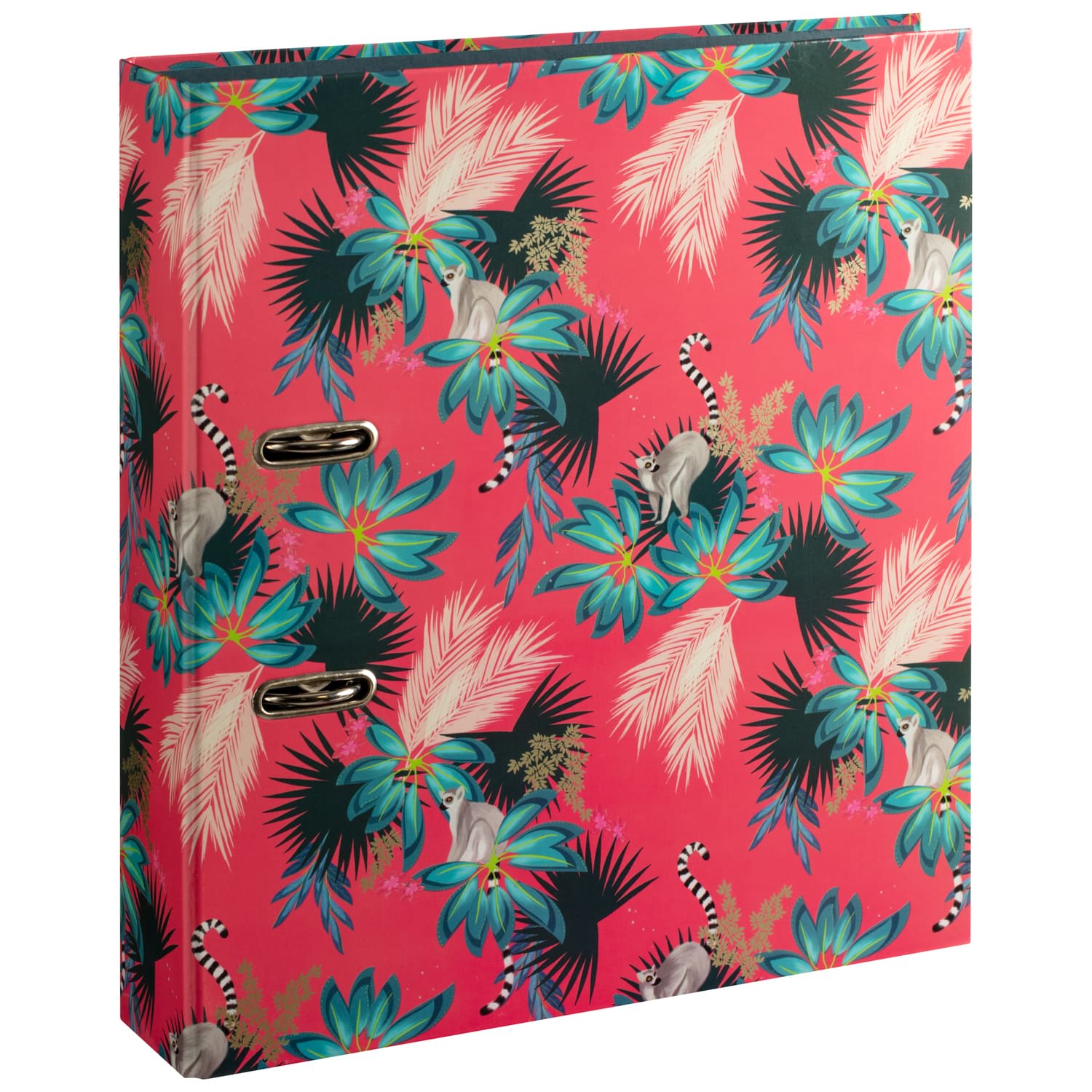 A4 Lever Arch File Floral Stationery Filing B&M