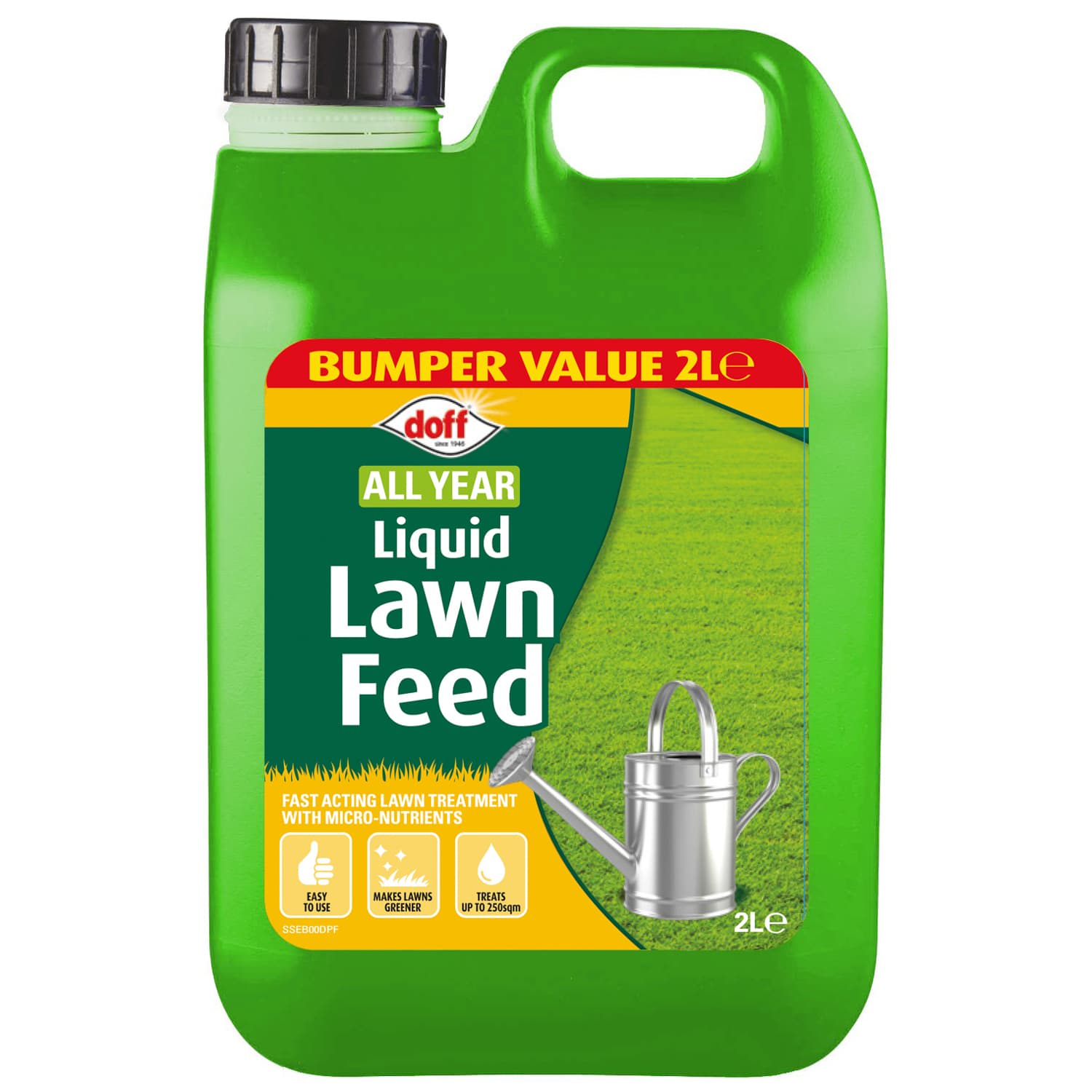Doff AllYear Liquid Lawn Feed 2L Garden Chemicals B&M Stores