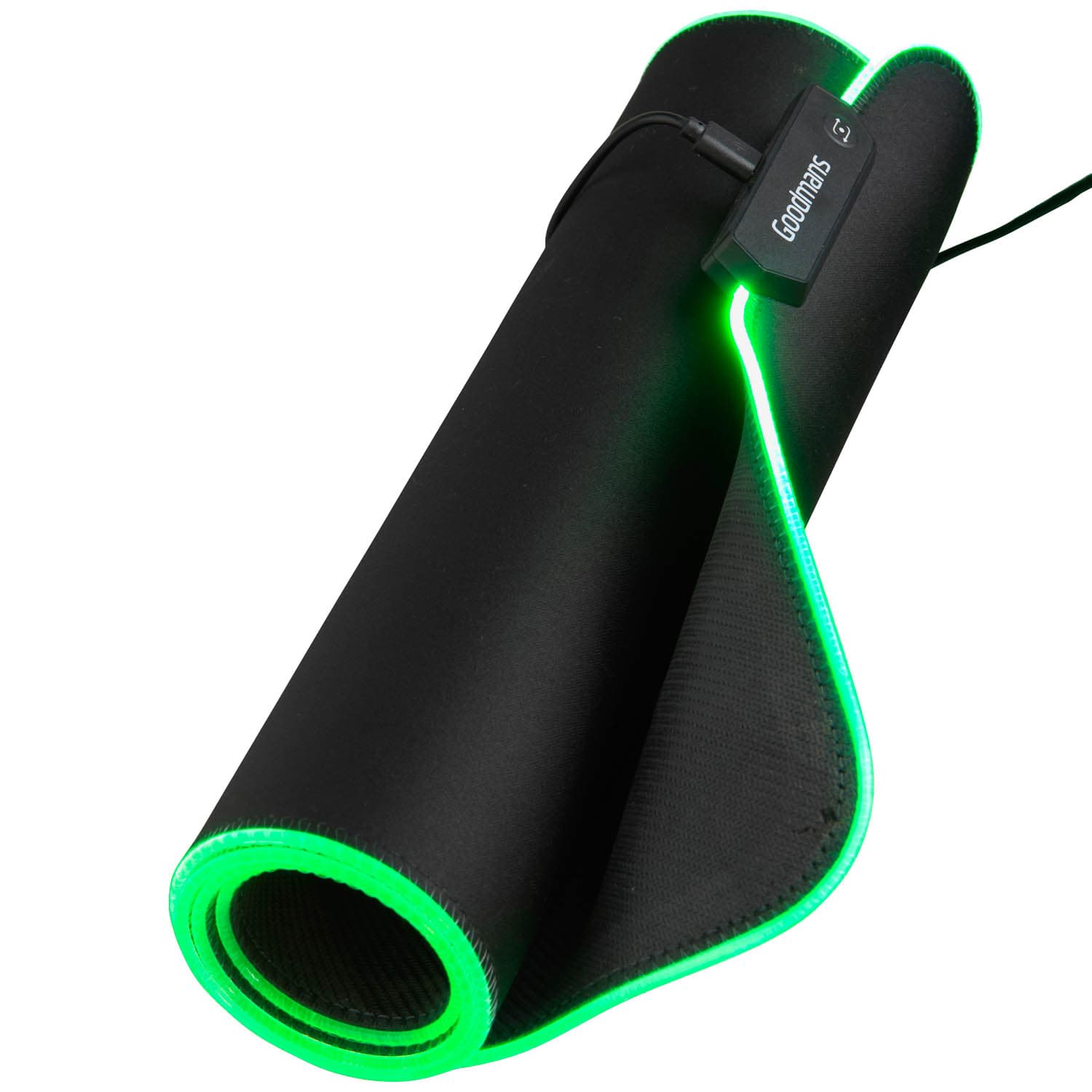 Goodmans XL LED Gaming Mouse Mat Gaming Accessories B&M Stores