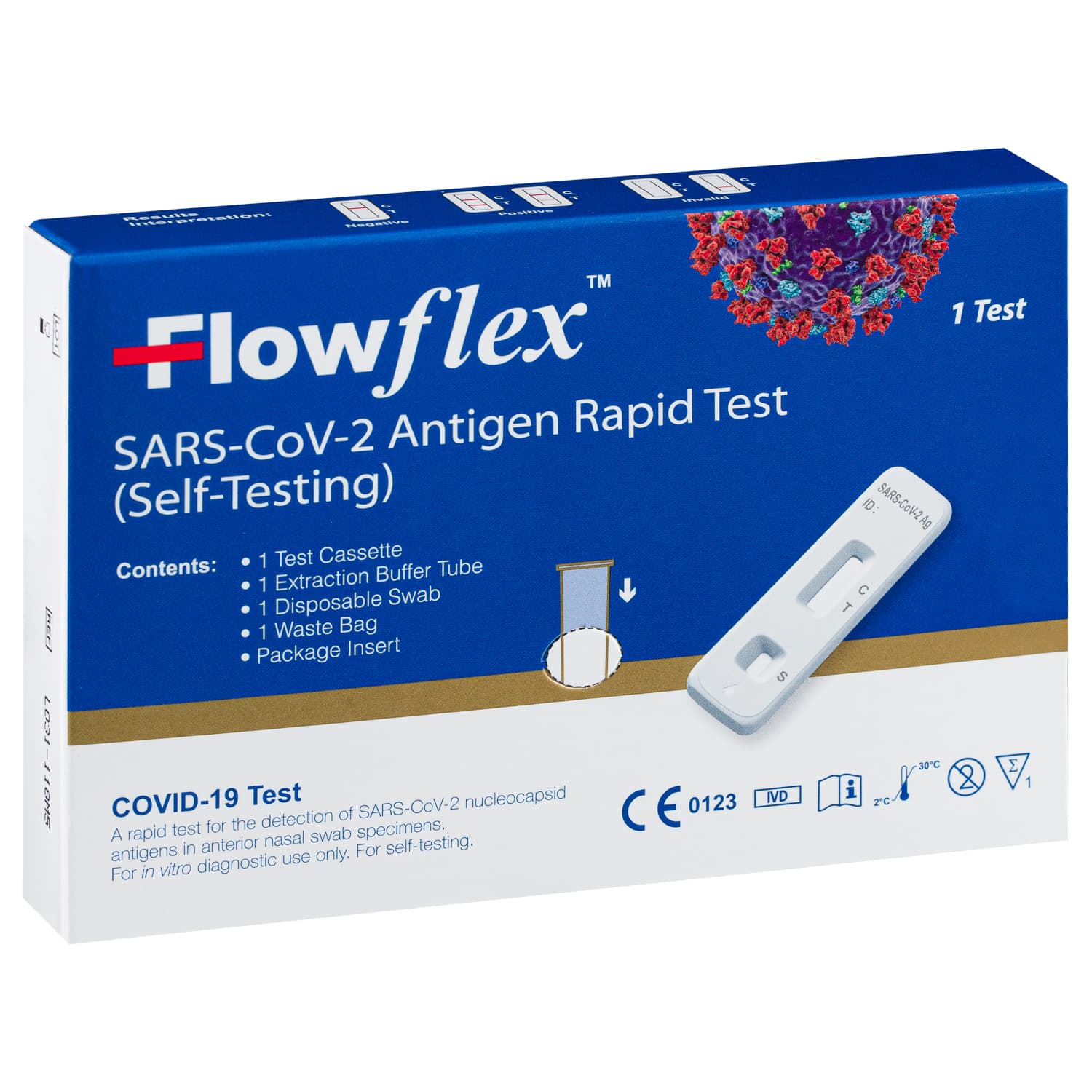 Offer BMStores Flowflex Covid 19 Rapid Antigen Lateral