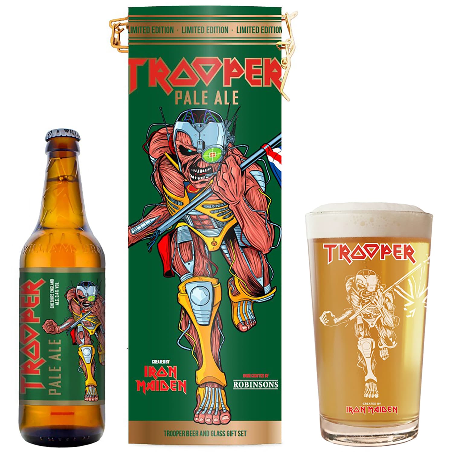 Iron Maiden Trooper IPA Gift Set