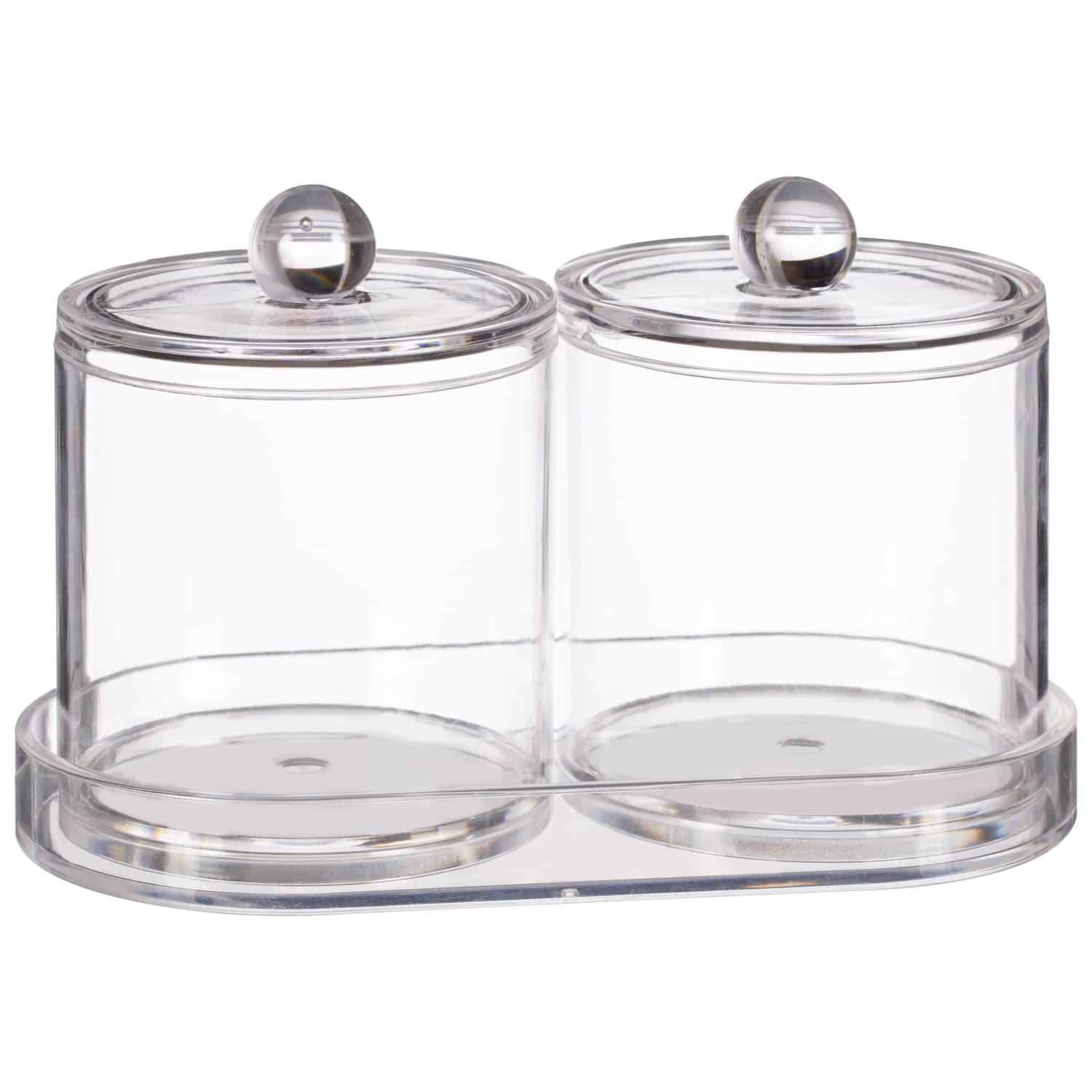 Canister Set 3pc Bathroom Accessories B&M Stores
