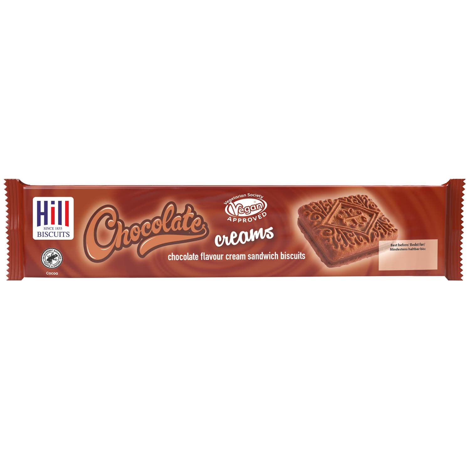 Hill Chocolate Cream Biscuit 150g Biscuits & Crackers B&M Stores