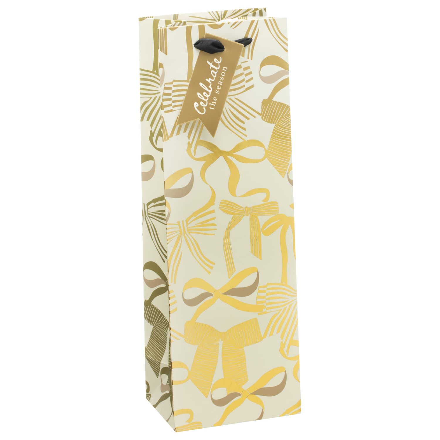 Nordic Noel Bottle Gift Bag - Celebrate the Season