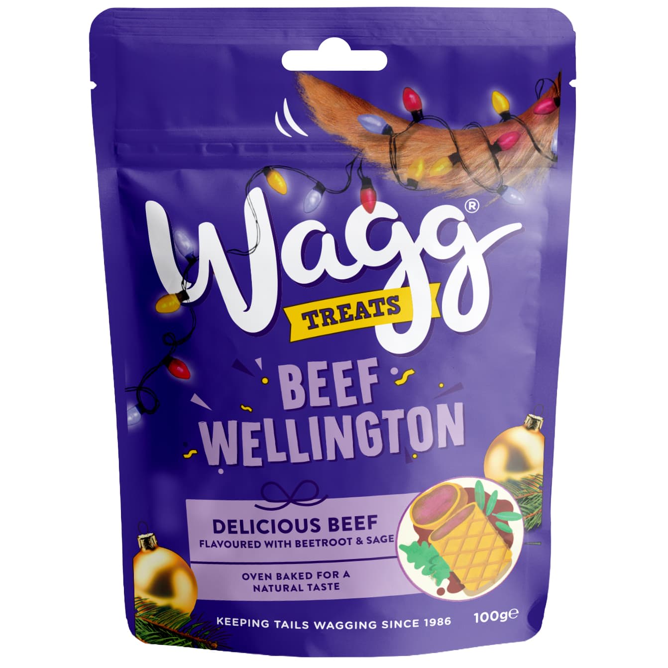 Wagg Dog Treats 100g - Beef Wellington