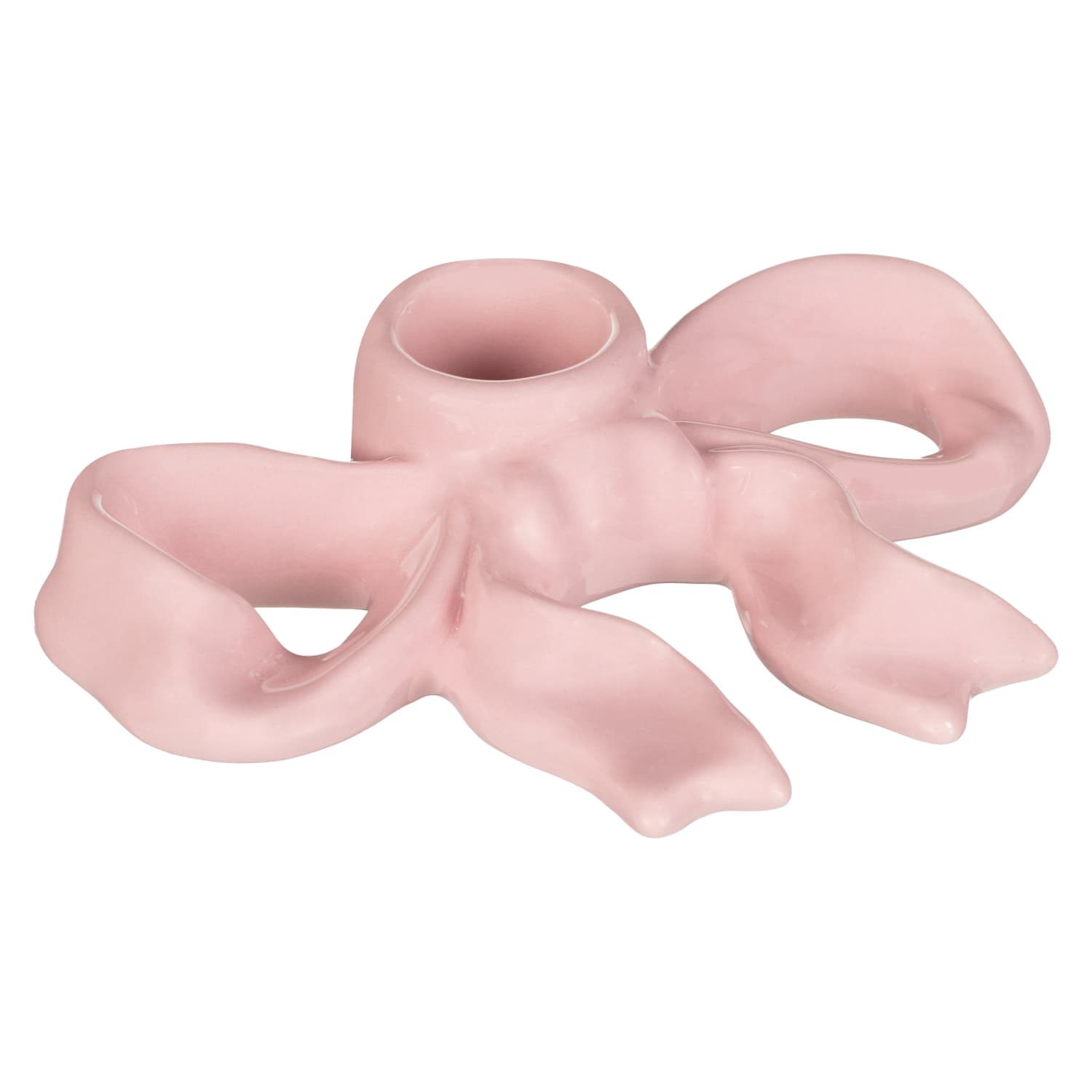 Brunch Club Ceramic Candle Holder - Pink