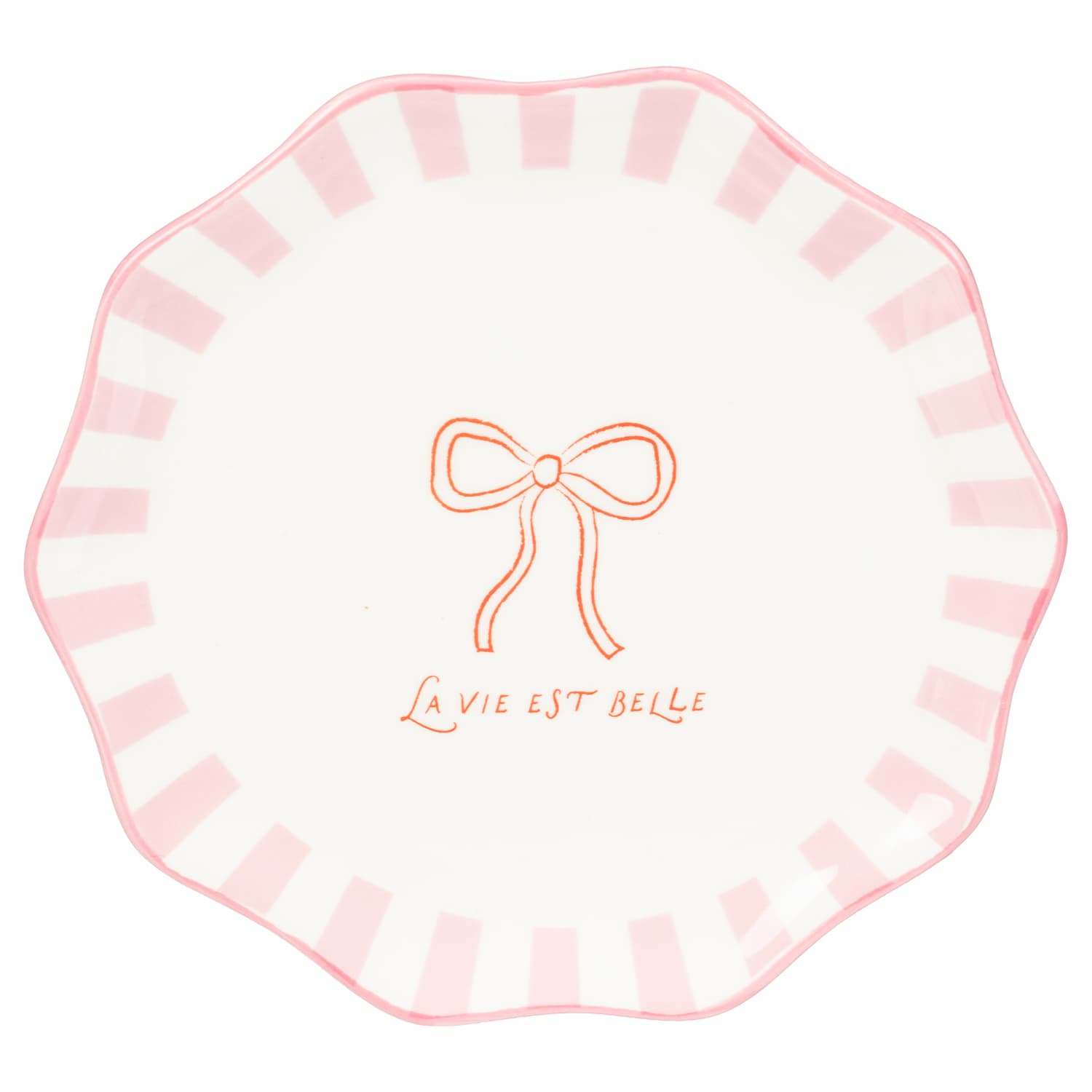 Brunch Club Ceramic Trinket Dish - Bow