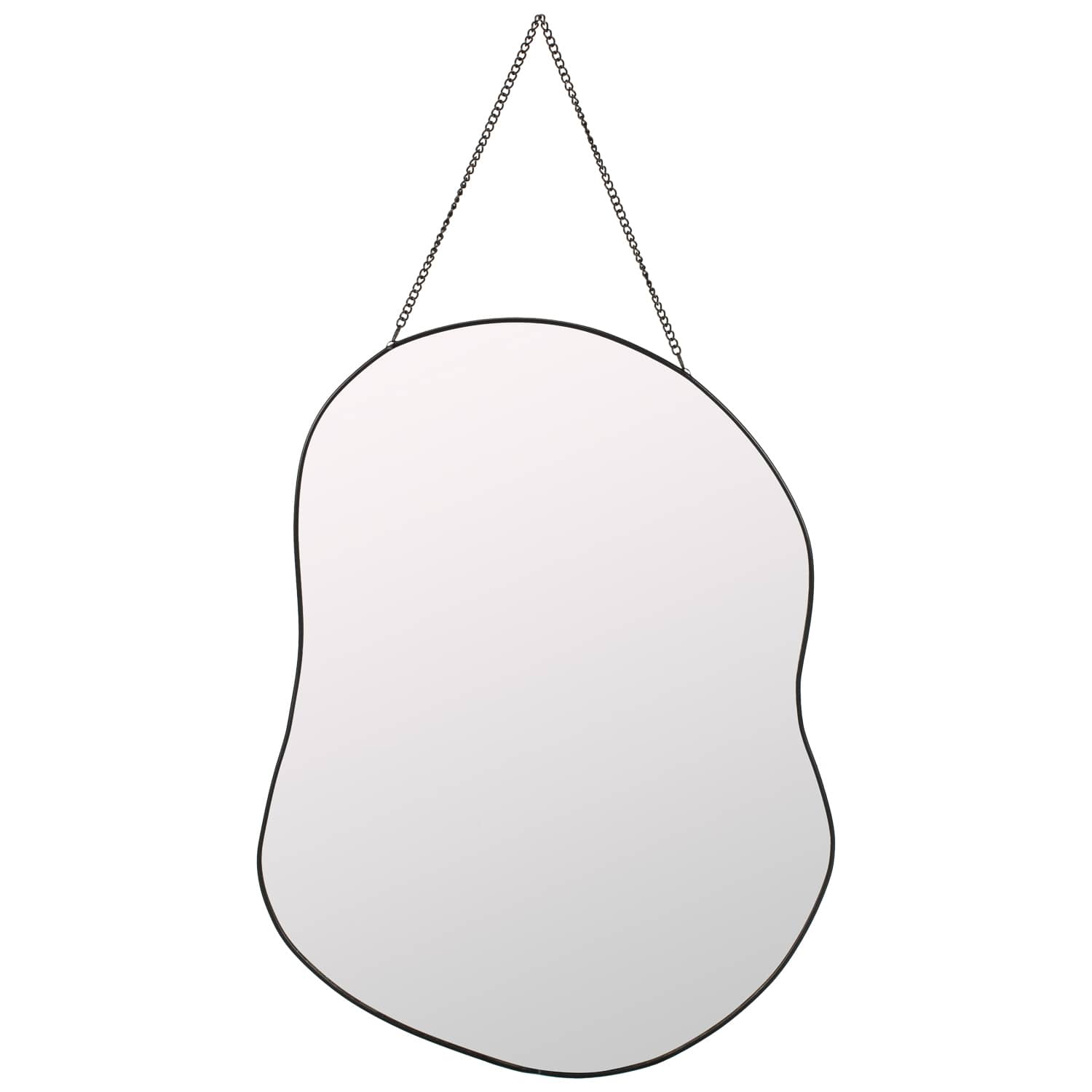 Hanging Puddle Mirror - Black