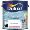 Dulux Easycare Bathroom Paint - Pure Brilliant White - B&M