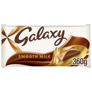 Galaxy Smooth Milk Chocolate Bar Gift 360g