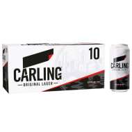 Carling Original Lager Beer 10 x 440ml