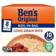 Ben's Original Boil-in-Bag Long Grain Rice 500g