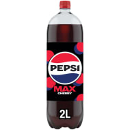 Pepsi Max Cherry No Sugar Cola Bottle 2L
